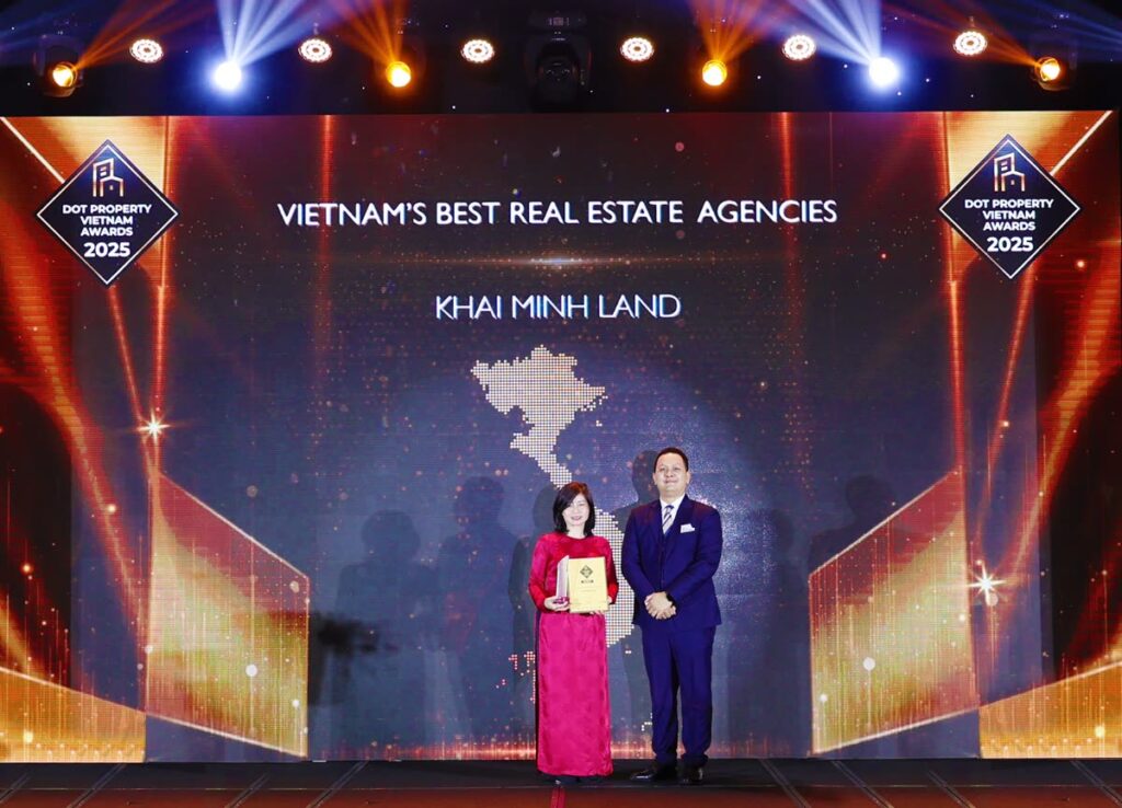 Khải Minh Land nhận giải Vietnam's Best Real Estate Agencies 2025